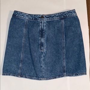 American Eagle Jean Mini Skirt (Size-12 Long)
